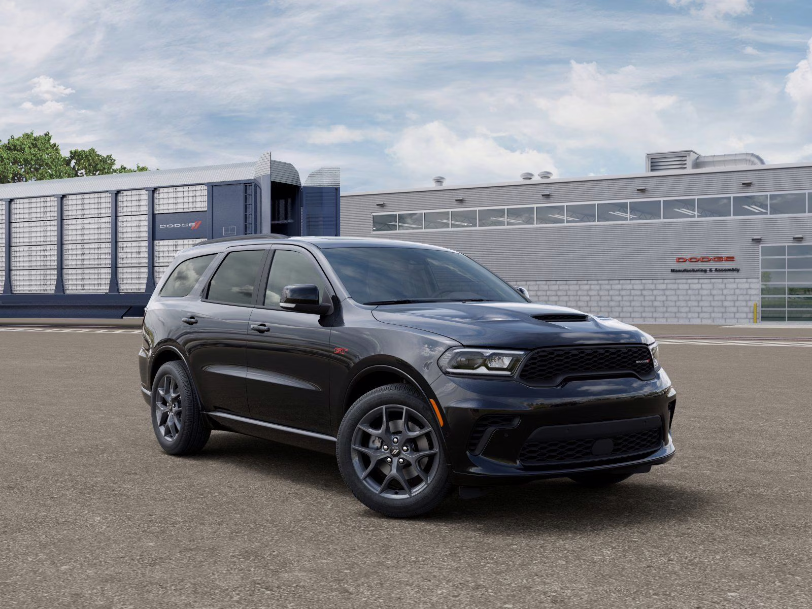 2026 DB Black Crystal Clearcoat Dodge Durango GT Plus HEMI V8 AWD SUV