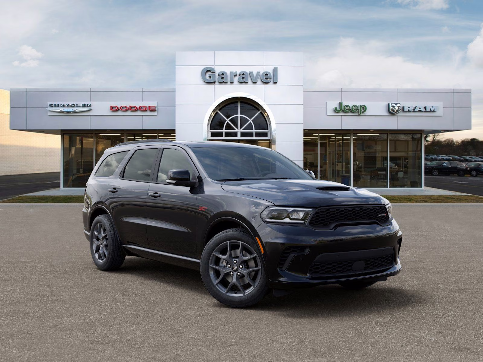 2026 DB Black Crystal Clearcoat Dodge Durango GT Plus HEMI V8 AWD SUV