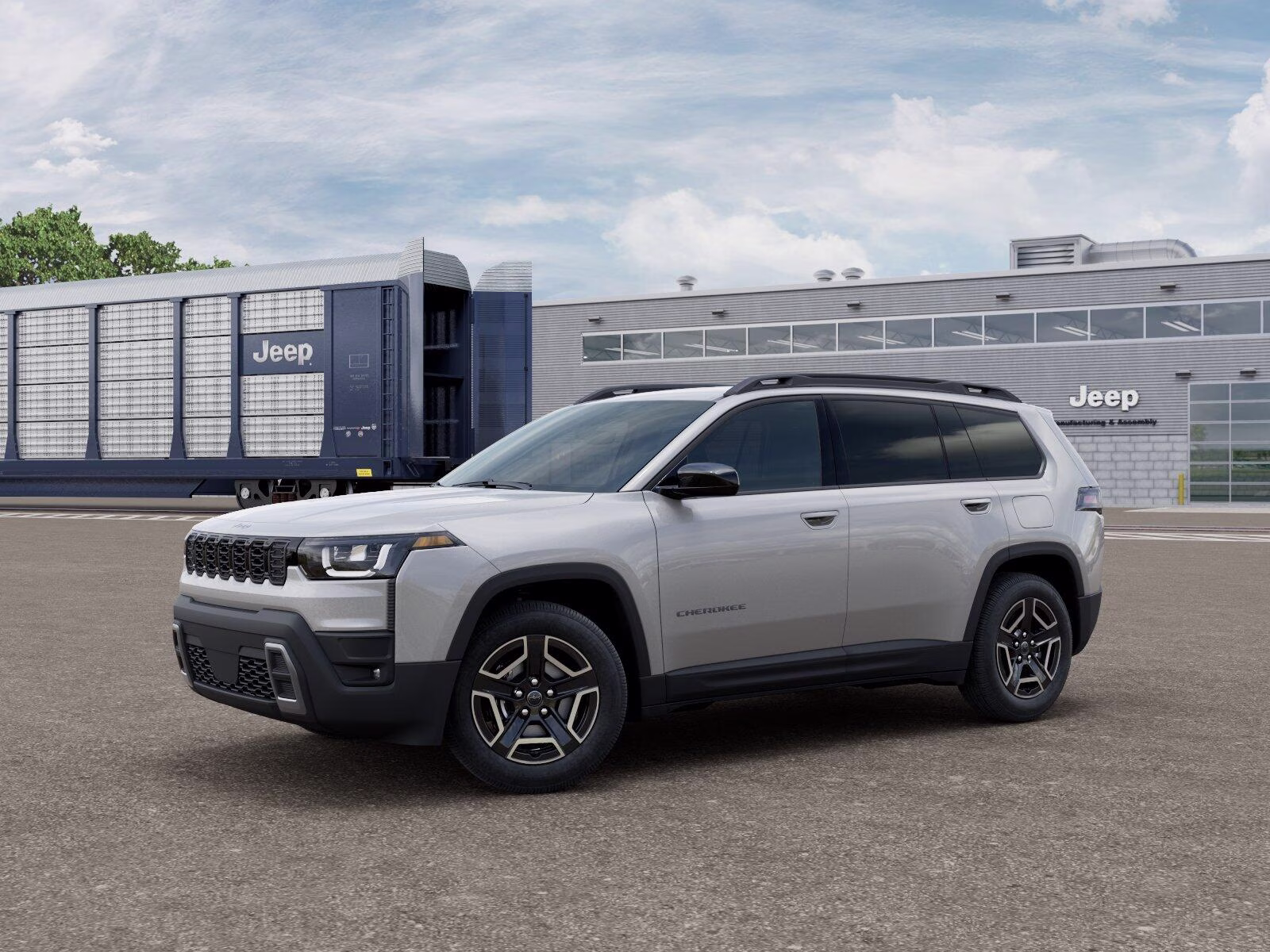 2026 Silver Zynith Clear Coat Jeep Cherokee Cherokee Laredo 4x4 4X4 SUV
