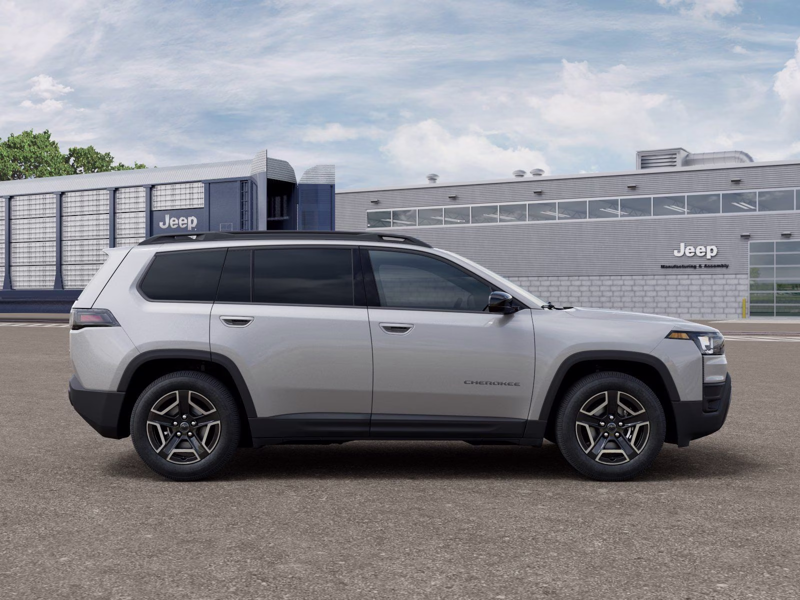 2026 Silver Zynith Clearcoat Jeep Cherokee Laredo 4X4 SUV