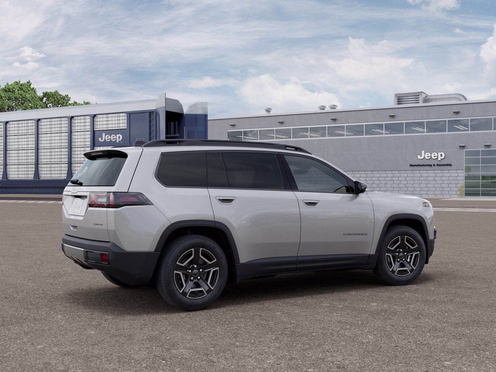 2026 Silver Zynith Clearcoat Jeep Cherokee Laredo 4X4 SUV