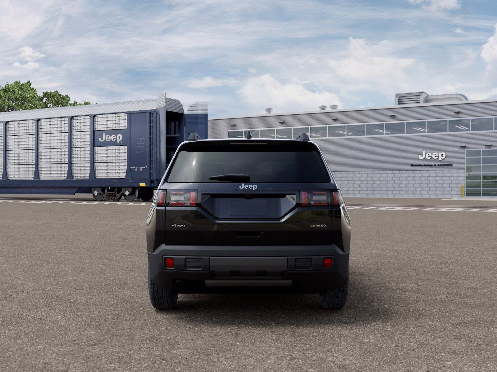2026 Diamond Black Crystal Pearl Coat Jeep Cherokee Cherokee Laredo 4x4 4X4 SUV