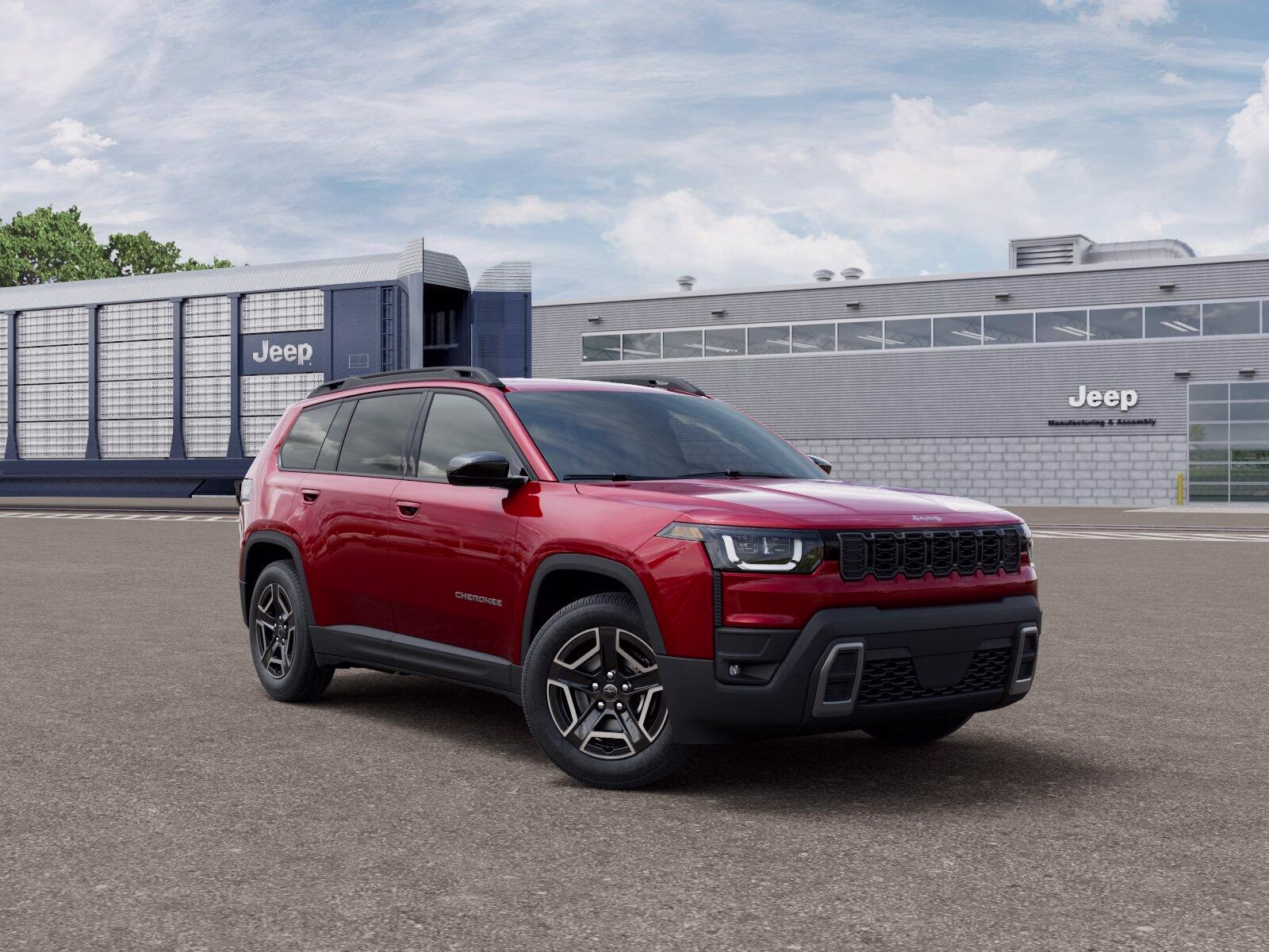 2026 Red Hot Pearl Coat Jeep Cherokee Cherokee Laredo 4x4 4X4 SUV