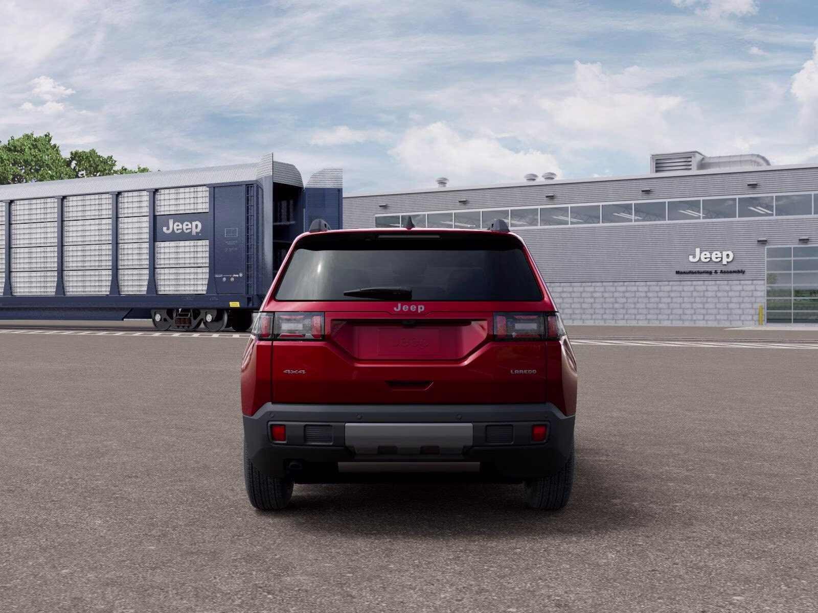 2026 Red Hot Pearl Coat Jeep Cherokee Cherokee Laredo 4x4 4X4 SUV