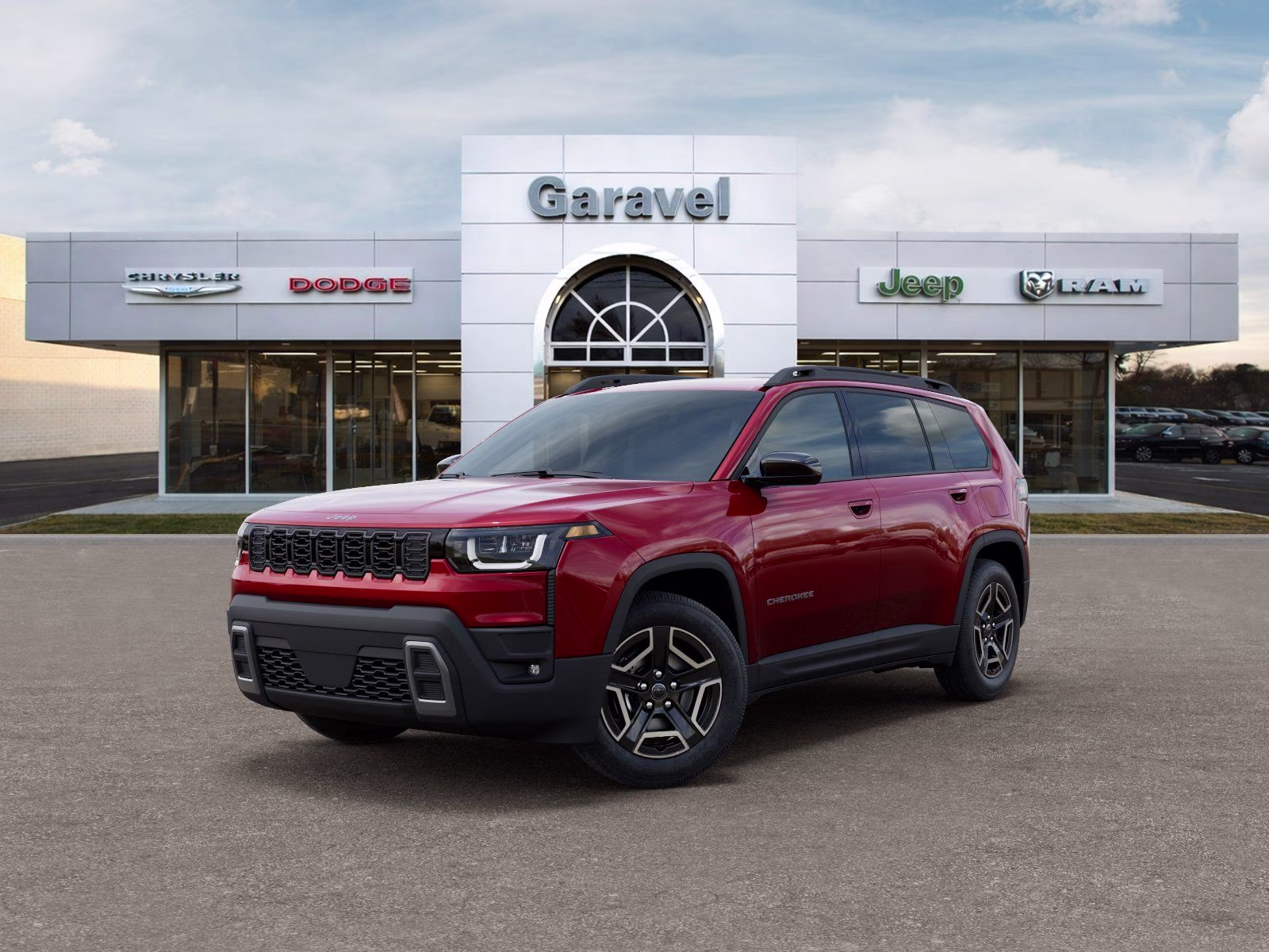 2026 Red Hot Pearlcoat Jeep Cherokee Laredo 4X4 SUV