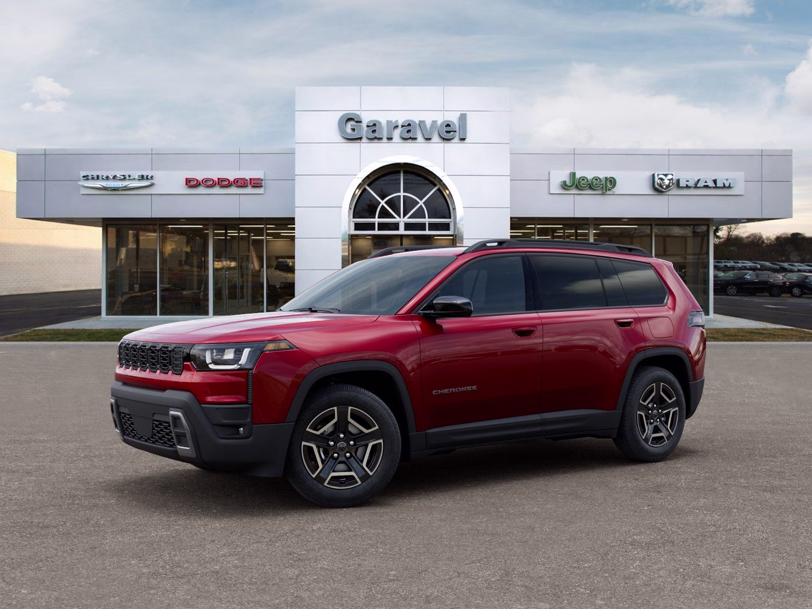 2026 Red Hot Pearlcoat Jeep Cherokee Laredo 4X4 SUV