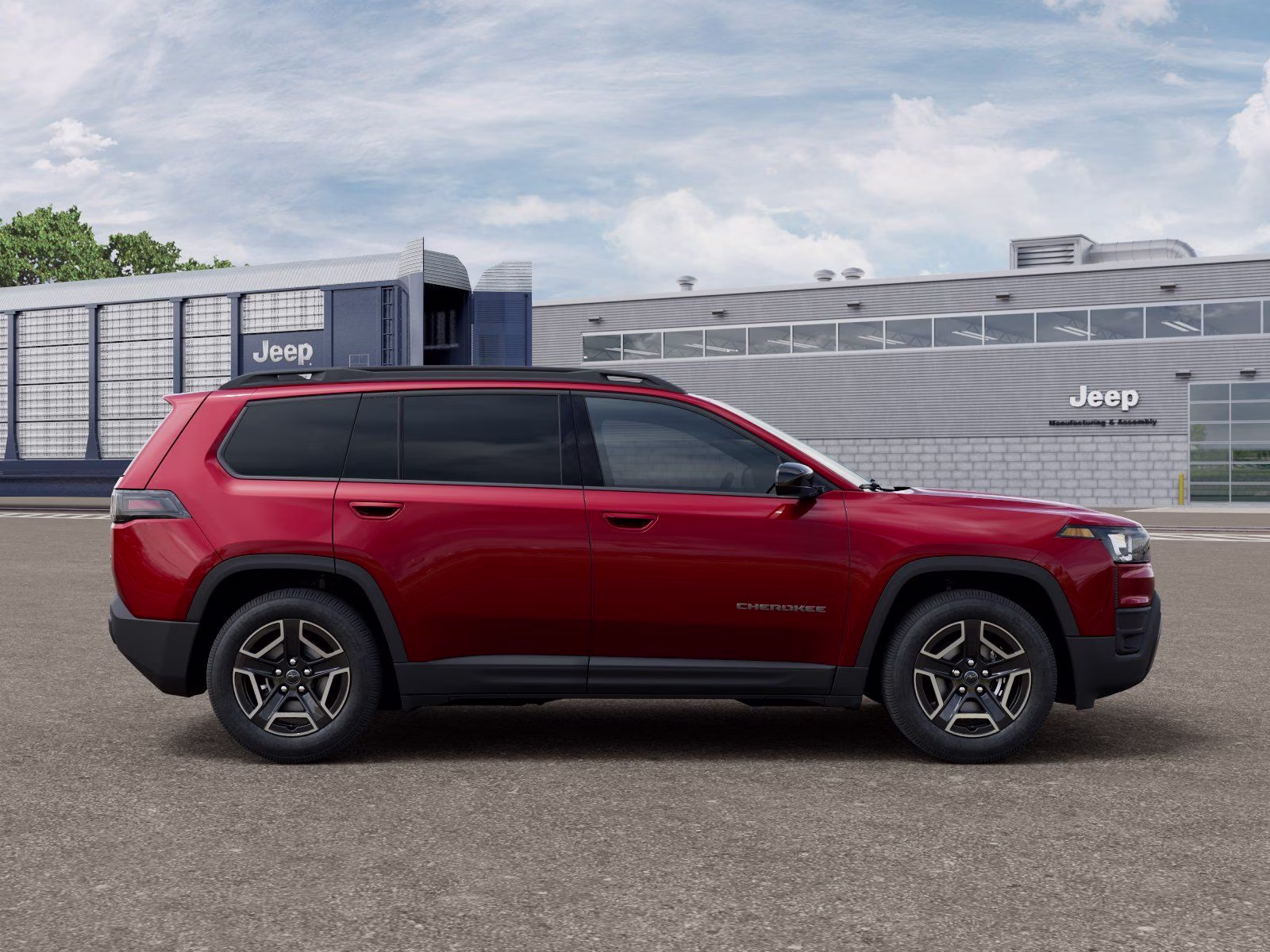 2026 Red Hot Pearlcoat Jeep Cherokee Laredo 4X4 SUV
