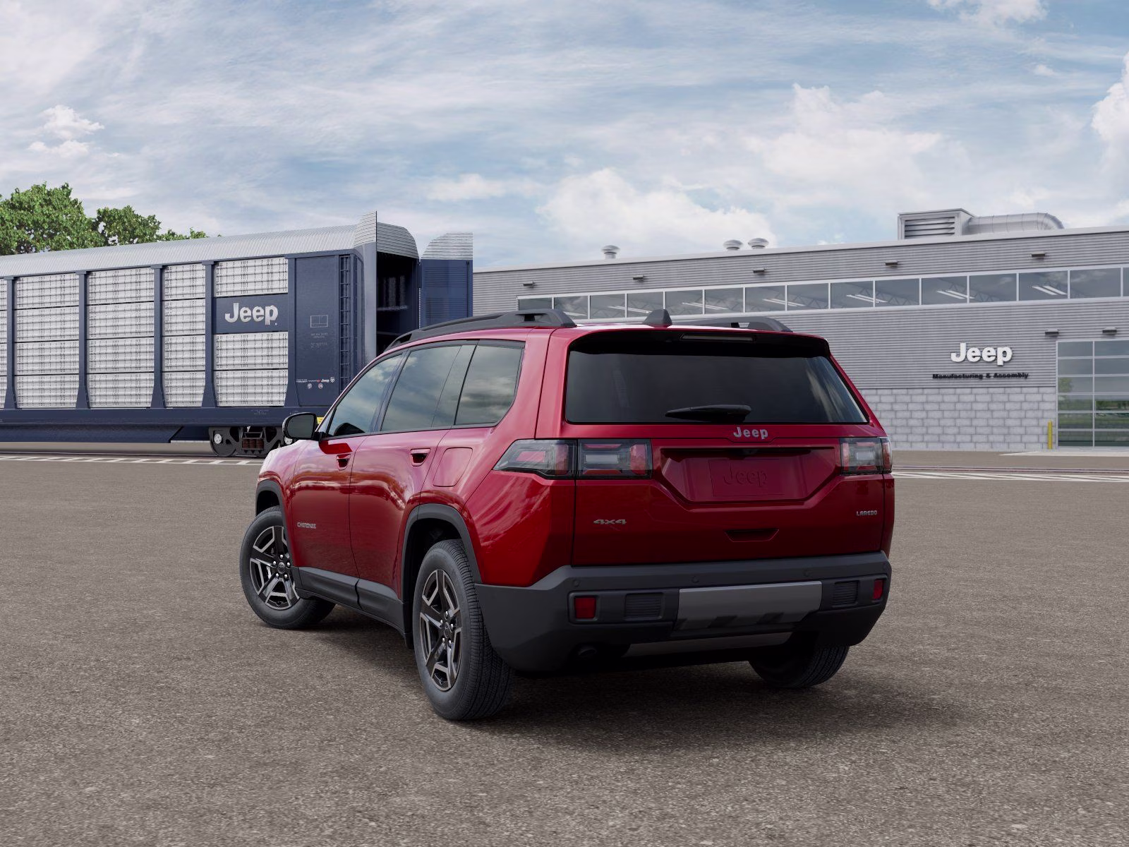 2026 Red Hot Pearlcoat Jeep Cherokee Laredo 4X4 SUV