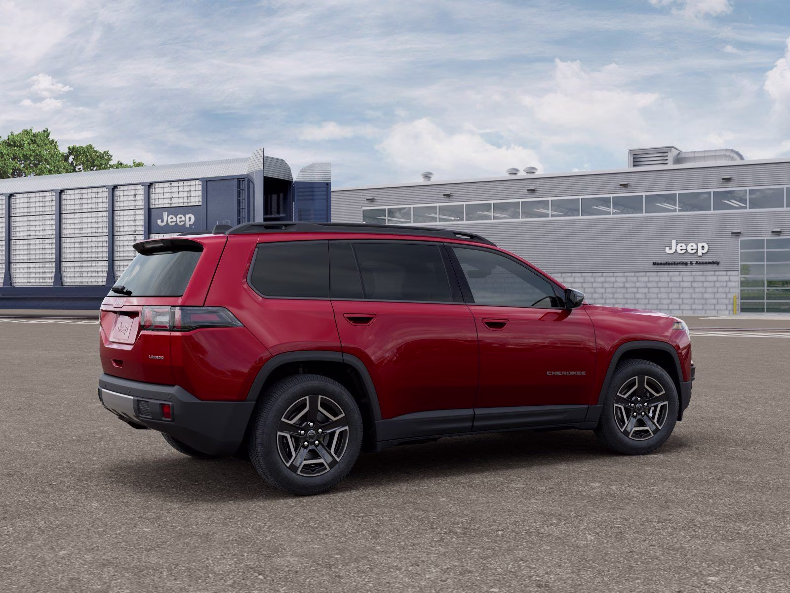 2026 Red Hot Pearlcoat Jeep Cherokee Laredo 4X4 SUV