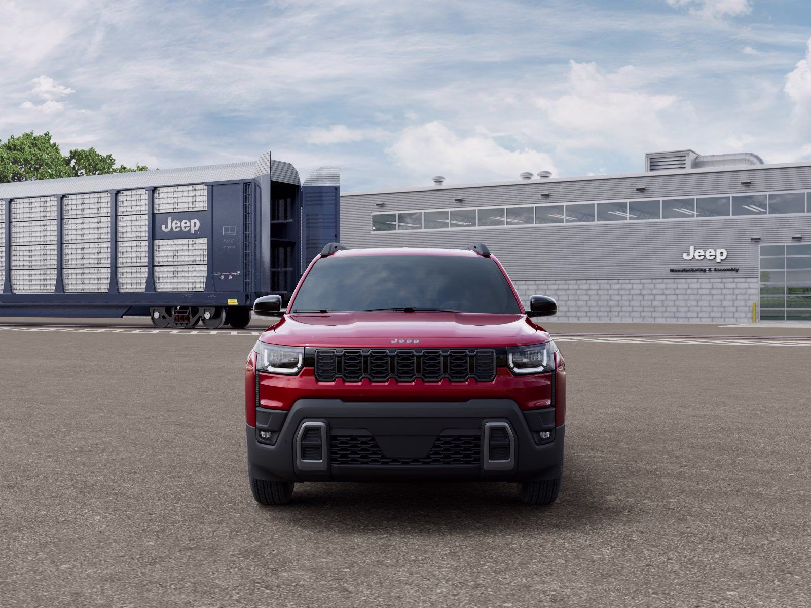 2026 Red Hot Pearlcoat Jeep Cherokee Laredo 4X4 SUV
