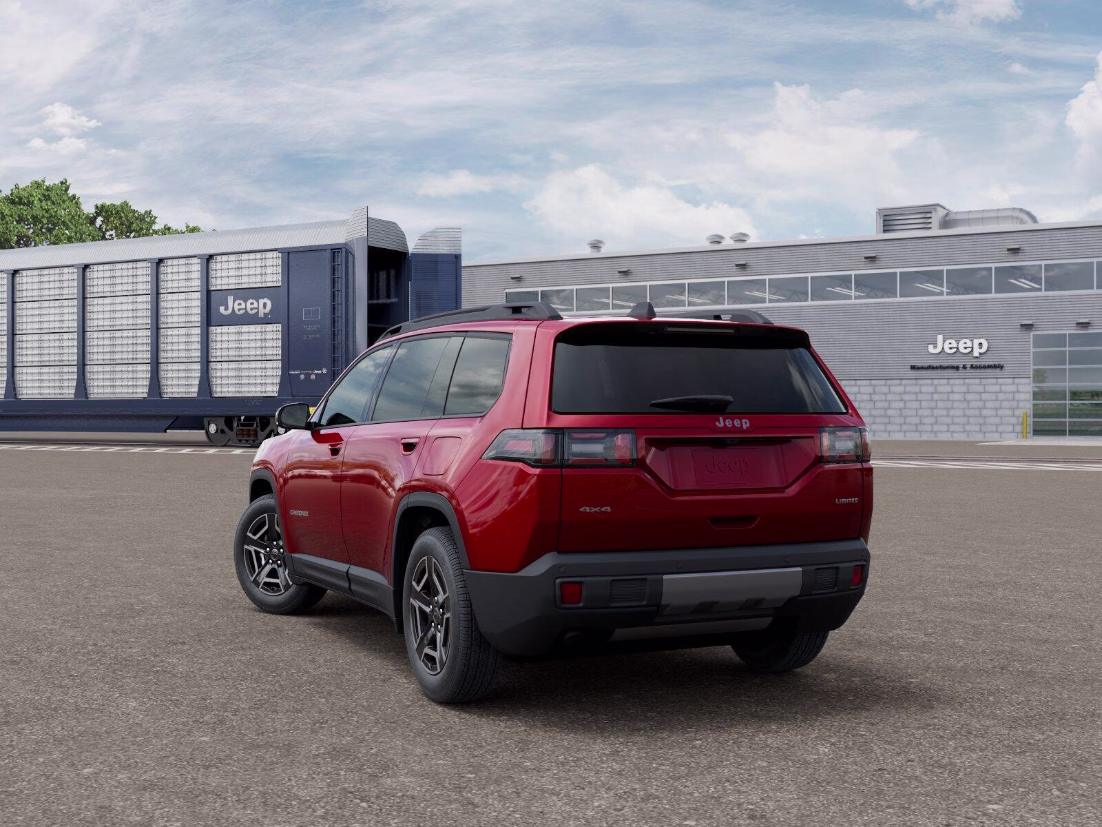 2026 Red Hot Pearl Coat Jeep Cherokee Cherokee Limited 4x4 4X4 SUV
