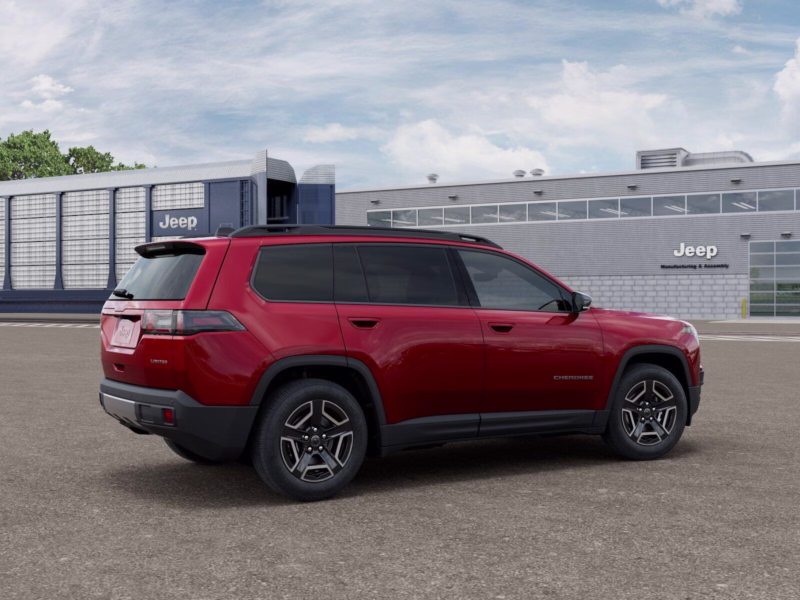 2026 Red Hot Pearl Coat Jeep Cherokee Cherokee Limited 4x4 4X4 SUV