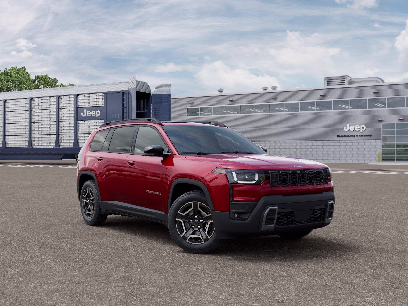 2026 Red Hot Pearl Coat Jeep Cherokee Cherokee Limited 4x4 4X4 SUV