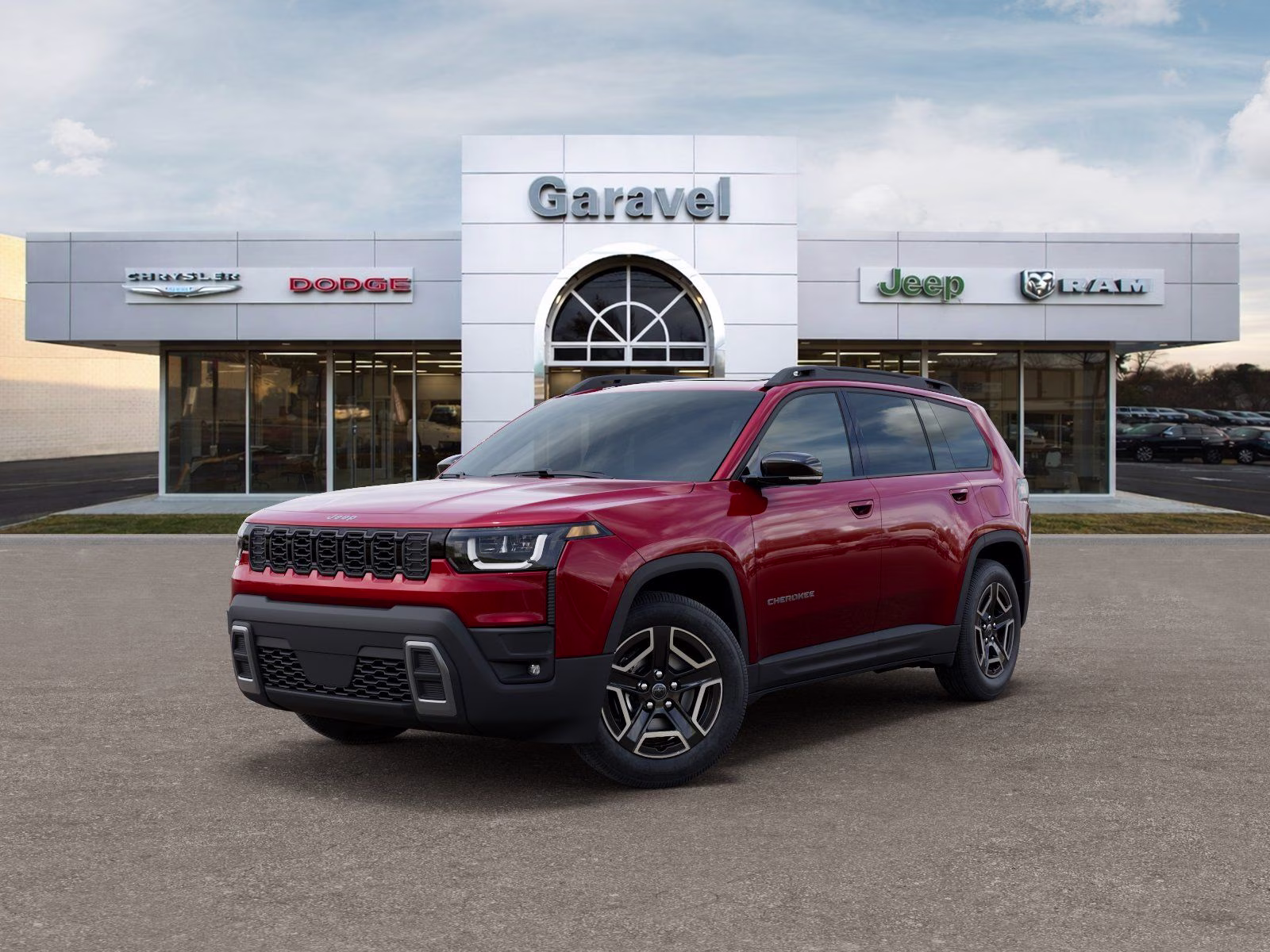 2026 Red Hot Pearlcoat Jeep Cherokee Limited 4X4 SUV