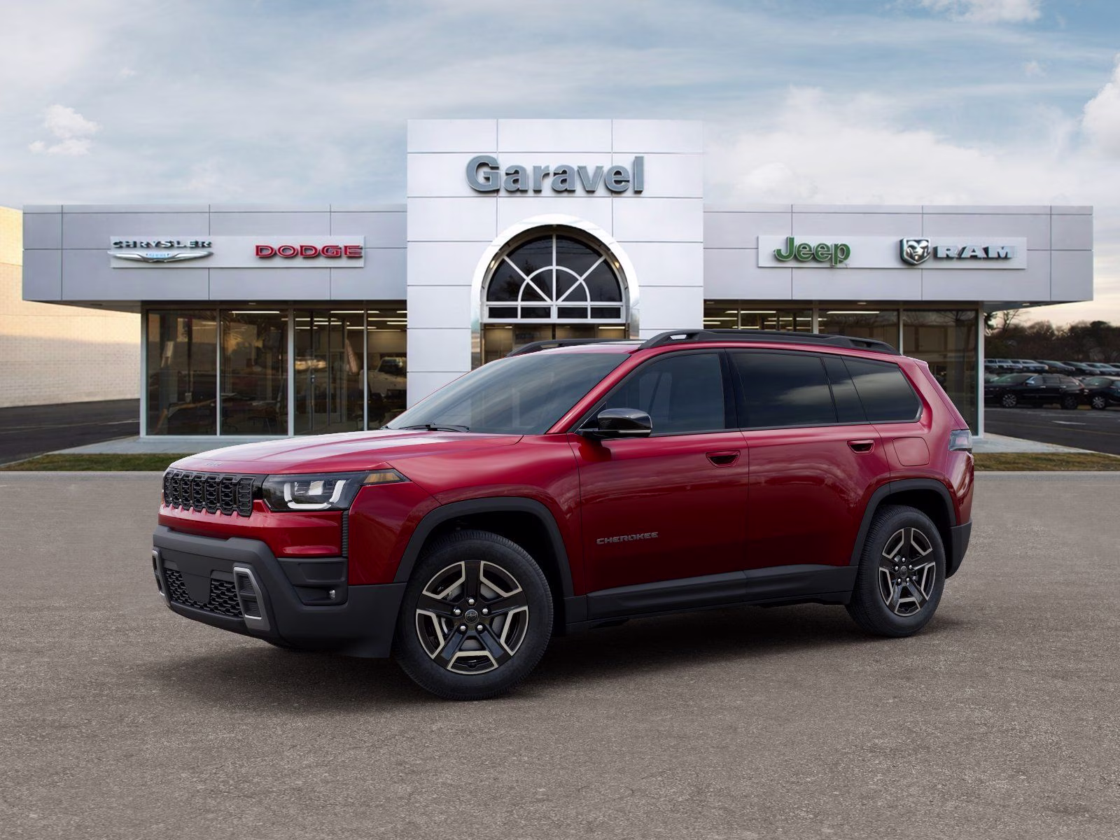 2026 Red Hot Pearlcoat Jeep Cherokee Limited 4X4 SUV