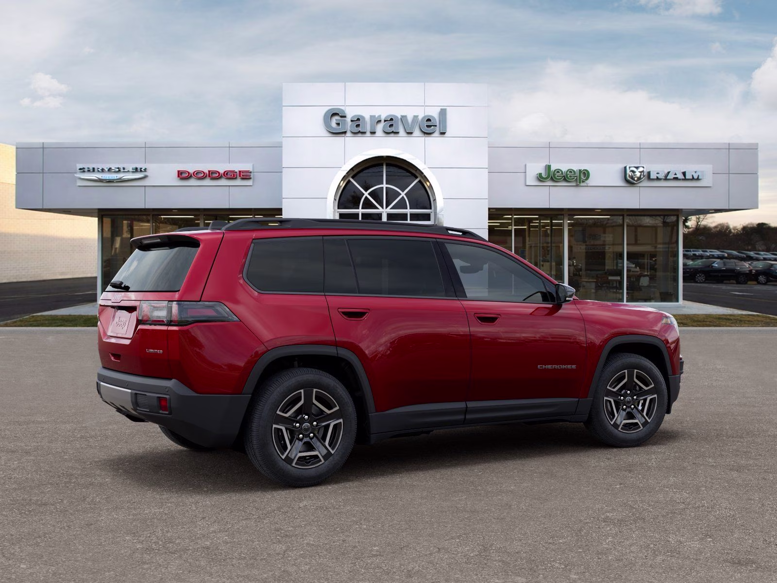 2026 Red Hot Pearlcoat Jeep Cherokee Limited 4X4 SUV