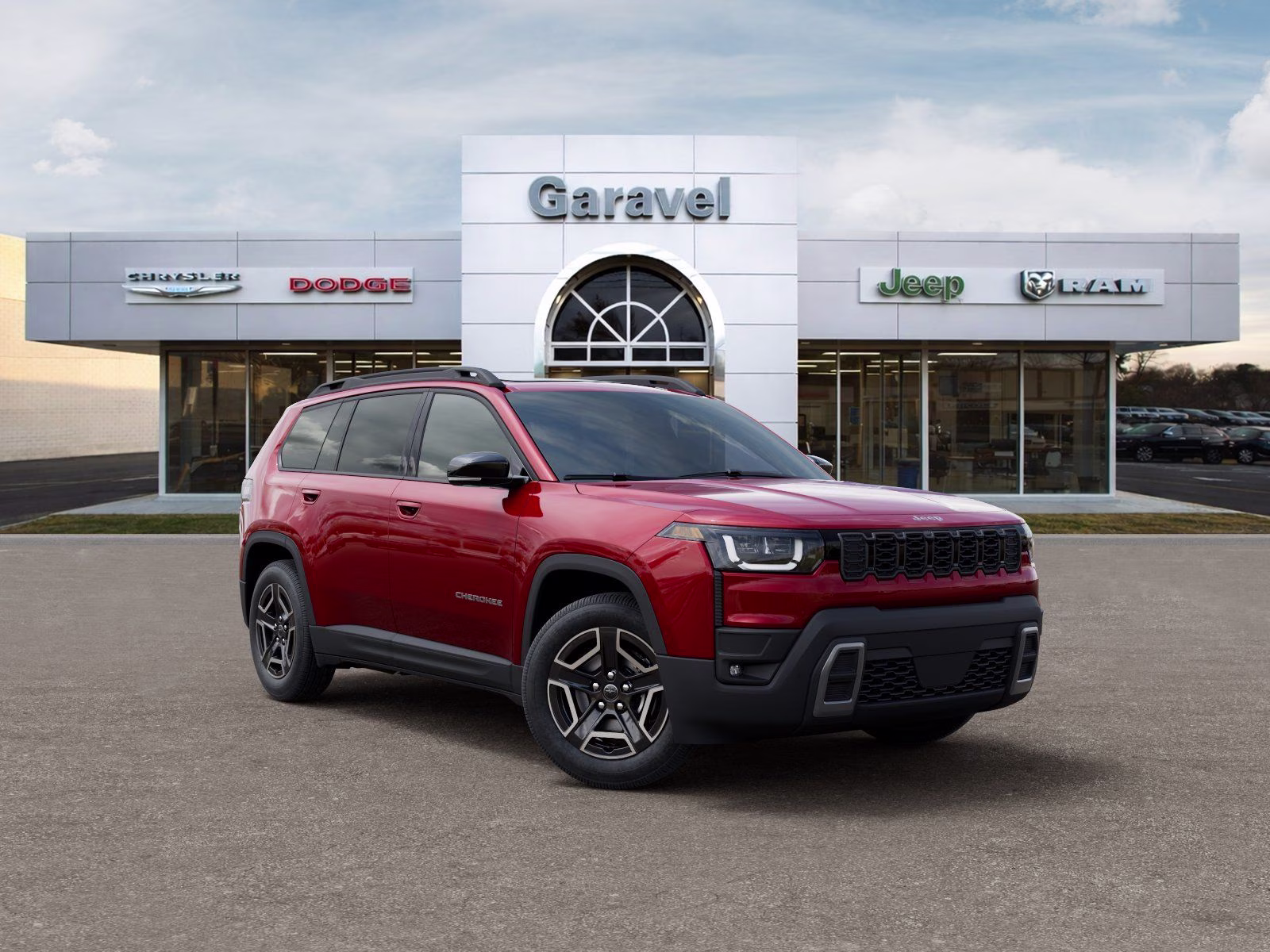 2026 Red Hot Pearlcoat Jeep Cherokee Limited 4X4 SUV