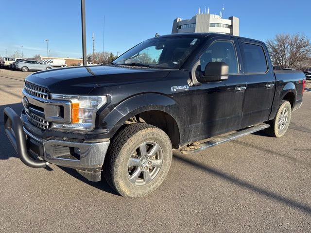 2019 Agate Black Metallic Ford F-150 XLT 4X4 Truck