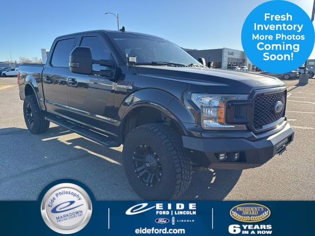 2018 Shadow Black Ford F-150 XLT 4X4 Truck
