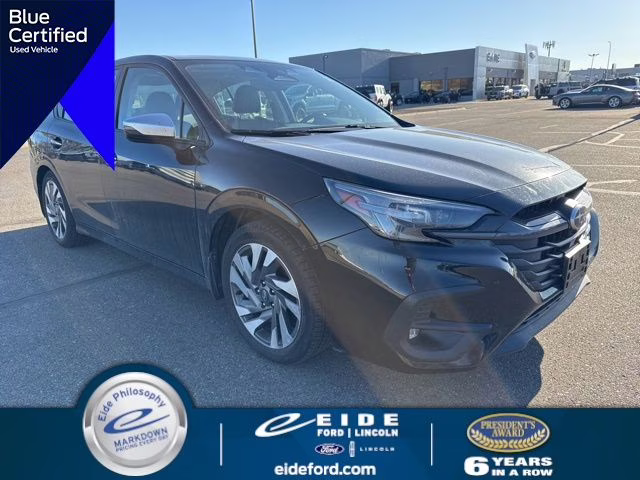 2024 Crystal Black Silica Subaru Legacy Touring XT AWD Sedan