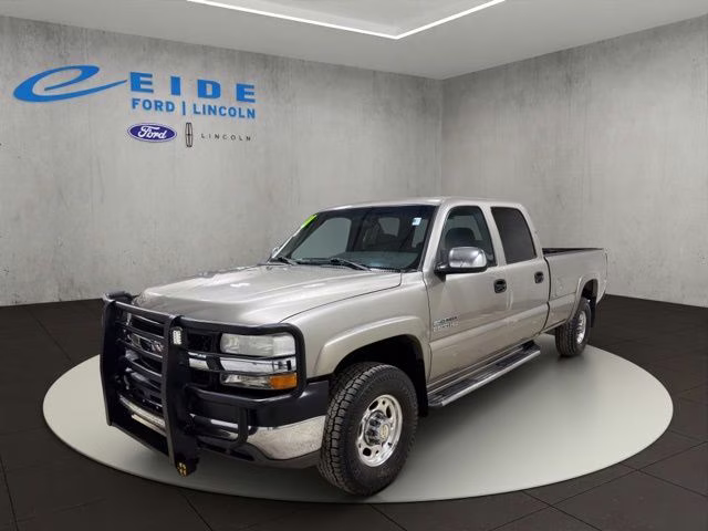 2001 Light Pewter Metallic Chevrolet Silverado 2500HD LS 4X4 Truck