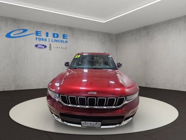 2023 Velvet Red Pearlcoat Jeep Grand Cherokee L Limited 4X4 SUV