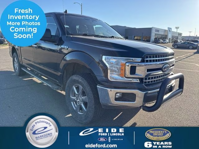 2019 Agate Black Metallic Ford F-150 XLT 4X4 Truck