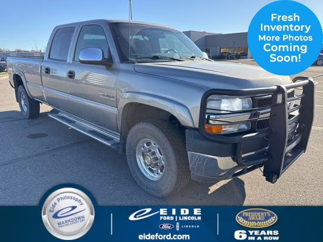 2001 Light Pewter Metallic Chevrolet Silverado 2500HD LS 4X4 Truck