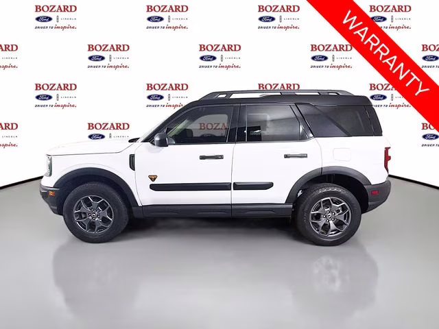 2024 Oxford White Ford Bronco Sport Badlands 4X4 SUV