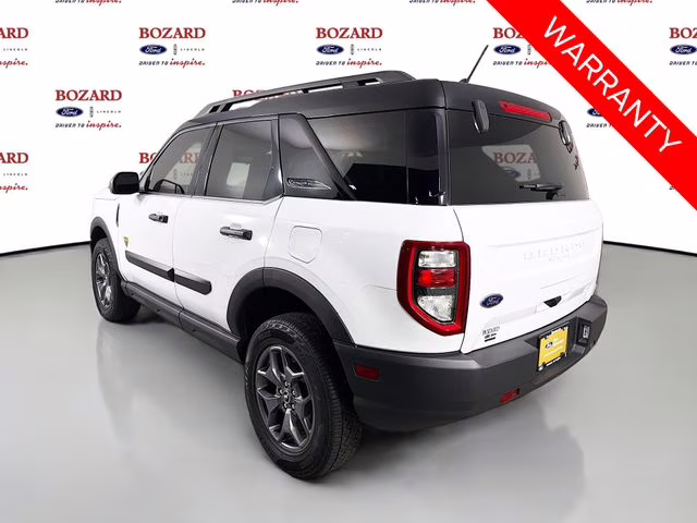 2024 Oxford White Ford Bronco Sport Badlands 4X4 SUV
