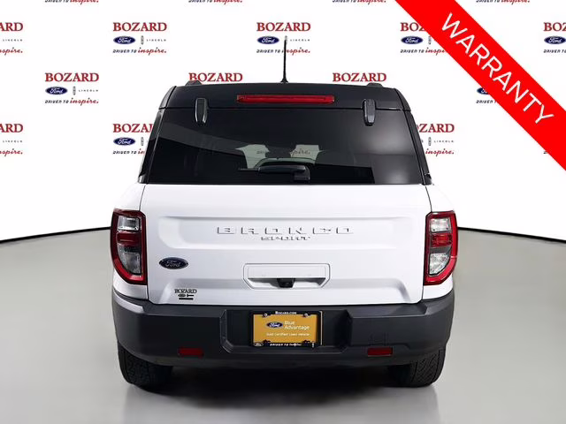 2024 Oxford White Ford Bronco Sport Badlands 4X4 SUV