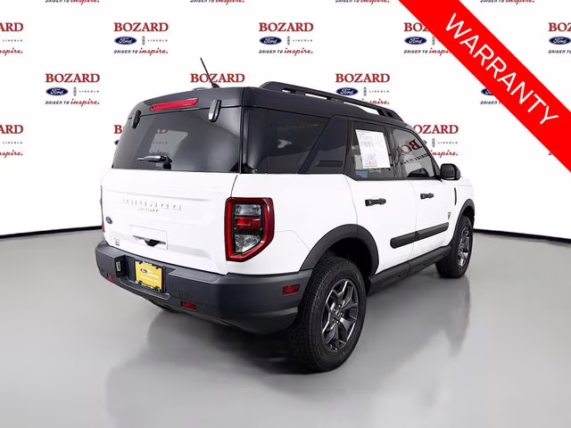 2024 Oxford White Ford Bronco Sport Badlands 4X4 SUV