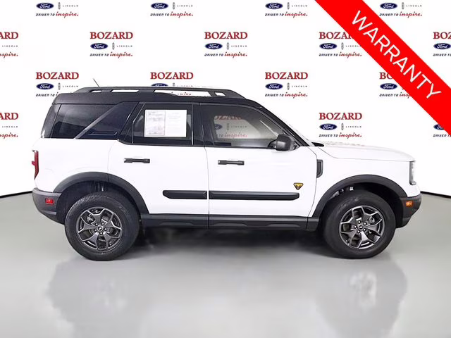 2024 Oxford White Ford Bronco Sport Badlands 4X4 SUV