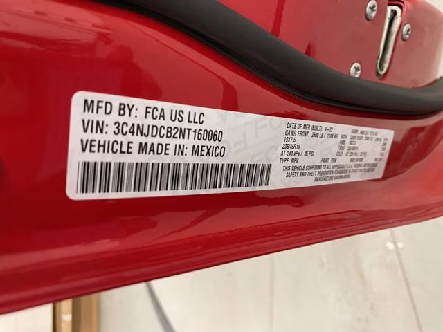 2022 Redline Pearlcoat Jeep Compass Limited 4X4 SUV