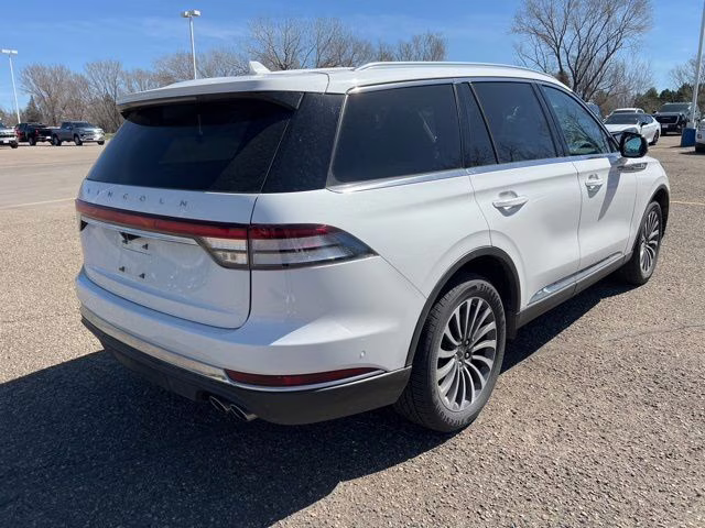 2021 White Lincoln Aviator Reserve AWD SUV