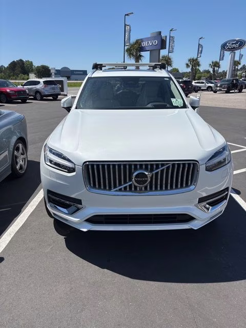 2024 Crystal White Volvo XC90 Ultimate AWD SUV