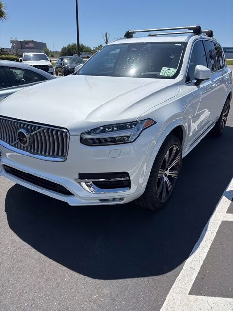 2024 Crystal White Volvo XC90 Ultimate AWD SUV
