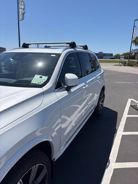 2024 Crystal White Volvo XC90 Ultimate AWD SUV