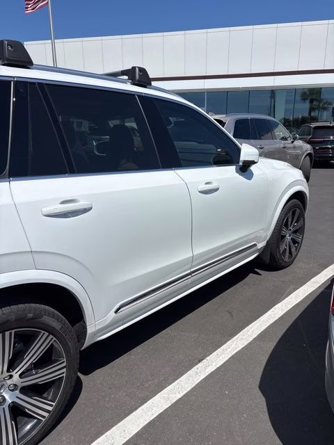 2024 Crystal White Volvo XC90 Ultimate AWD SUV