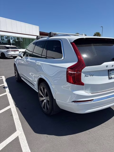 2024 Crystal White Volvo XC90 Ultimate AWD SUV