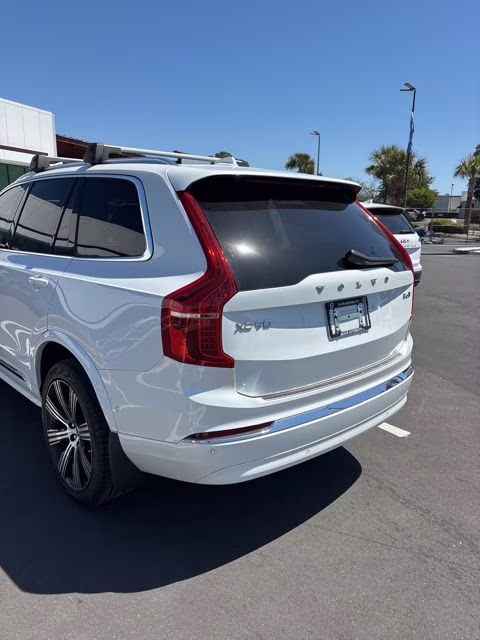 2024 Crystal White Volvo XC90 Ultimate AWD SUV
