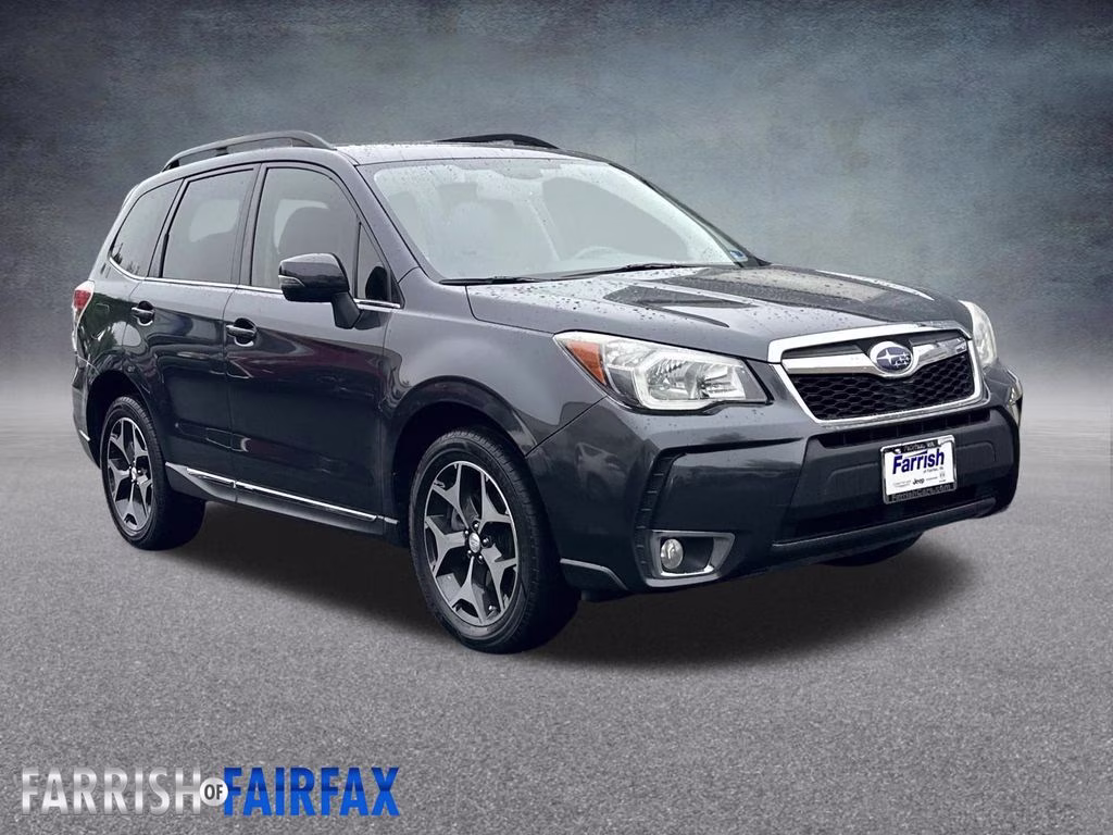 2015 Dark Gray Metallic Subaru Forester 2.0XT Touring AWD SUV
