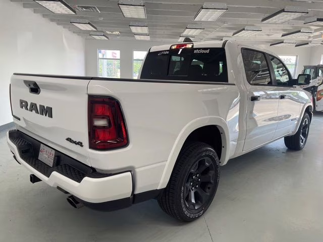 2026 Bright White Clearcoat Ram 1500 Big Horn Night Edition 4X4 Truck