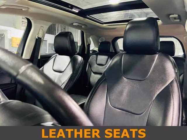 2021 Silver Metallic Ford Edge Titanium AWD SUV
