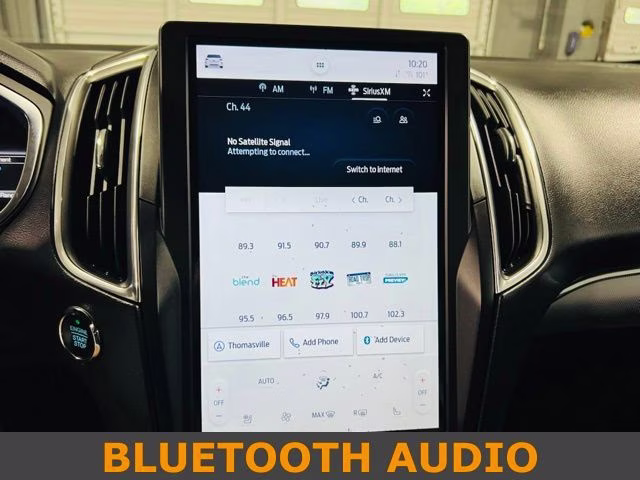2021 Silver Metallic Ford Edge Titanium AWD SUV