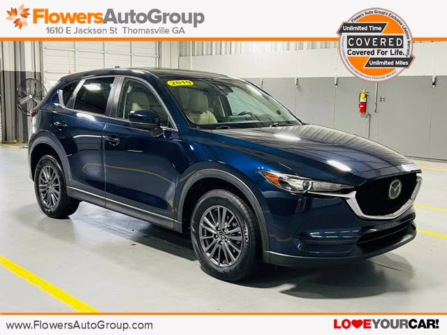 2019 Deep Crystal Blue Mica Mazda CX-5 Touring SUV