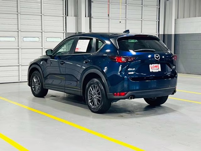 2019 Deep Crystal Blue Mica Mazda CX-5 Touring FWD SUV