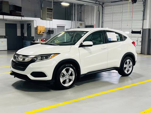 2021 Platinum White Pearl Honda HR-V LX FWD SUV