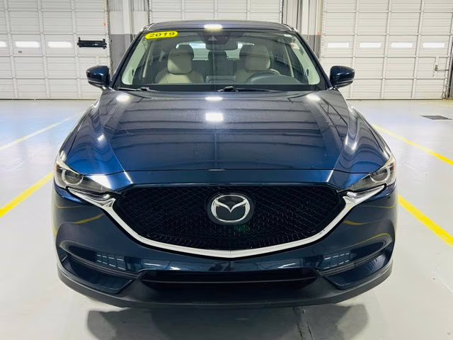 2019 Deep Crystal Blue Mica Mazda CX-5 Touring FWD SUV