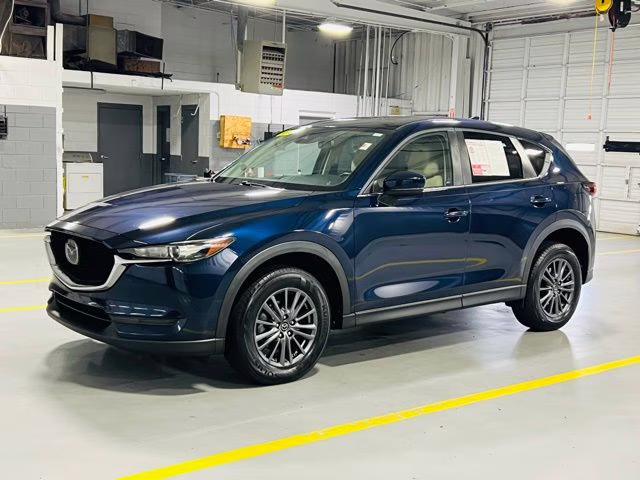 2019 Deep Crystal Blue Mica Mazda CX-5 Touring FWD SUV